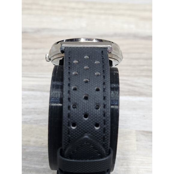 Vintage Seiko SQ 2-Tone Rare Grey/Black Dial. Running - Picture 4 of 6